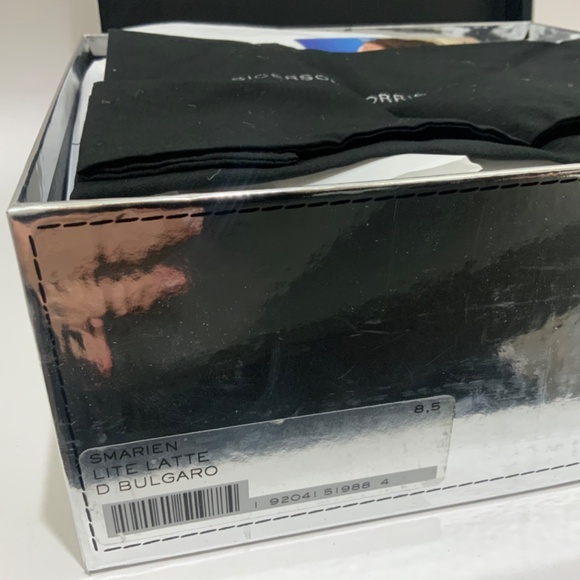 SIGERSON MORRISON Arien platform wedge Espadrilles Beige Nude leather sandal 8.5 - Picture 12 of 14